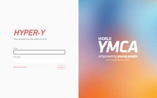Screenshot of hyper-y.ai