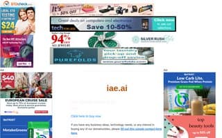 Screenshot of iae.ai
