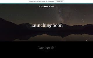 Screenshot of iconova.ai