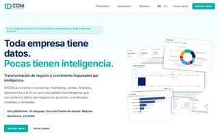 Screenshot of idcom.ai