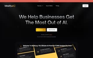Screenshot of ideaify.ai