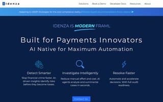 Screenshot of idenza.ai