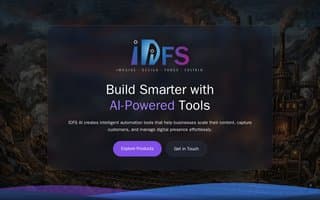 Screenshot of idfs.ai