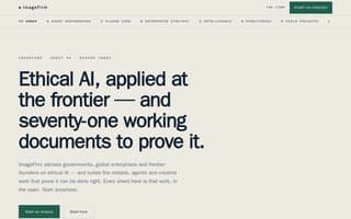 Screenshot of imagefirm.ai