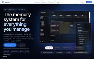 Screenshot of imaintain.ai