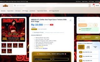 Screenshot of imbaslot.ai