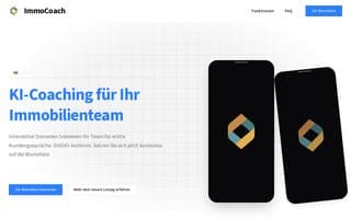 Screenshot of immocoach.ai