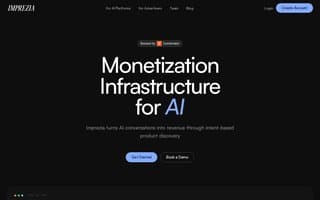 Screenshot of imprezia.ai