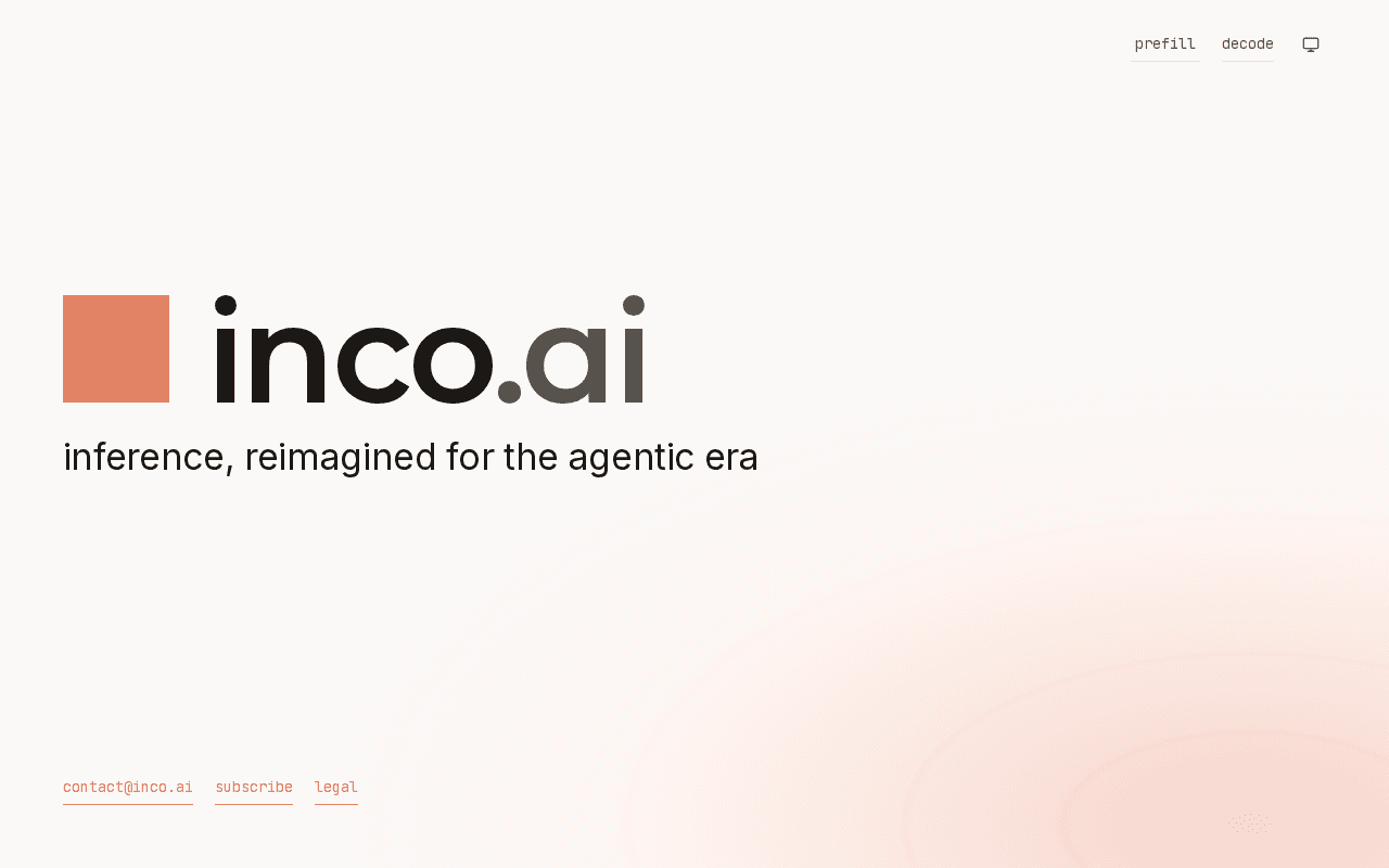 Screenshot of inco.ai