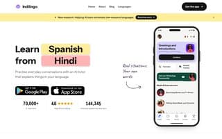 Thumbnail of indilingo.ai