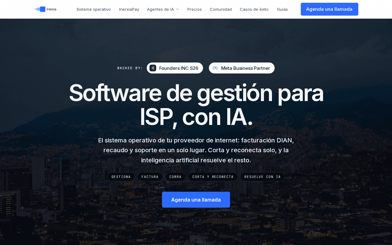 Screenshot of inerxia.ai