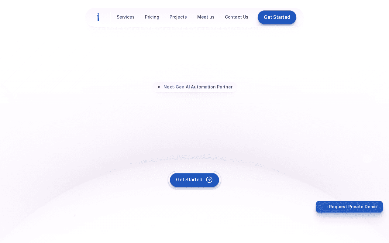 Screenshot of infigure.ai