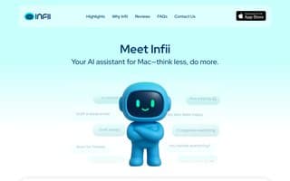 Screenshot of infii.ai