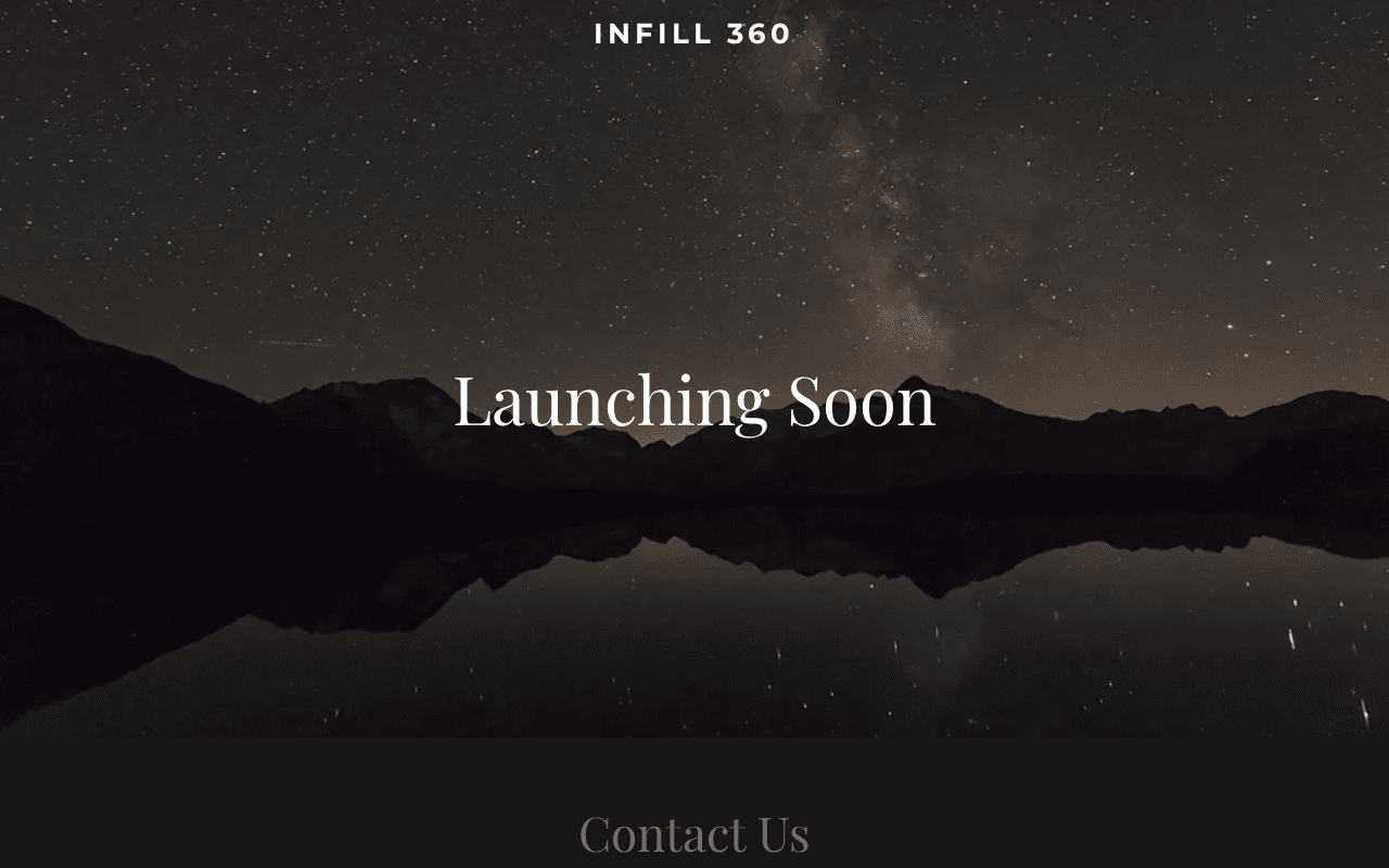 Screenshot of infill360.ai