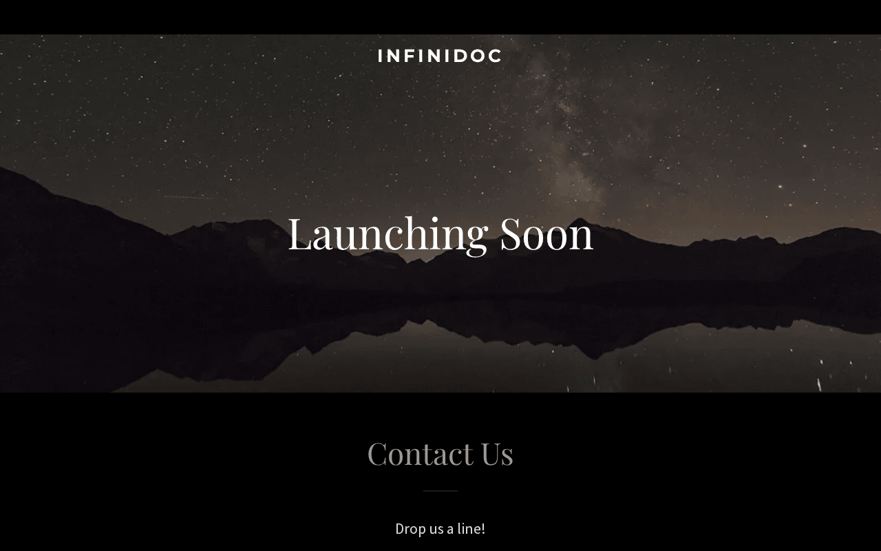 Screenshot of infinidoc.ai