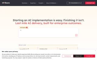 Screenshot of infobeans.ai