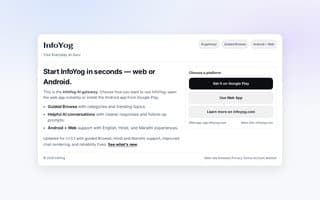Thumbnail of infoyog.ai