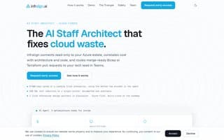 Screenshot of infralign.ai