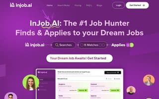Screenshot of injob.ai