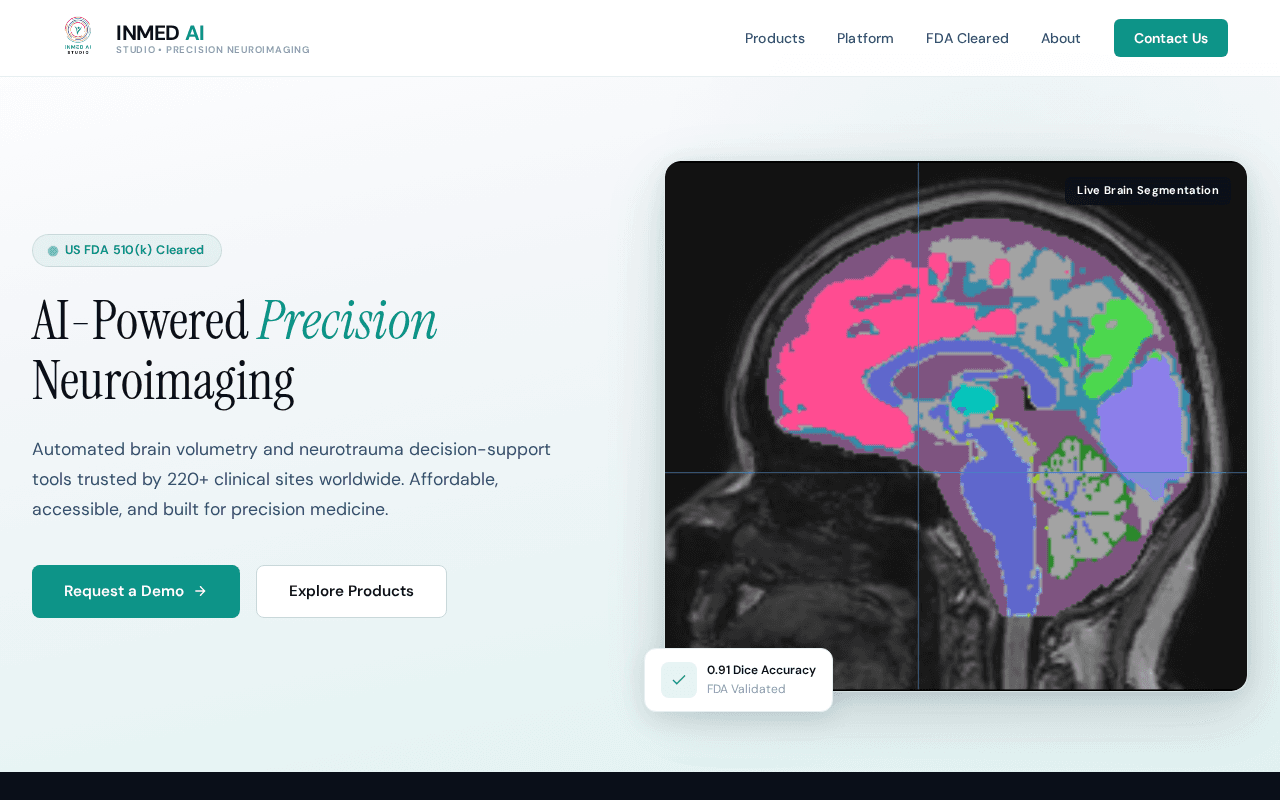 Screenshot of inmed.ai