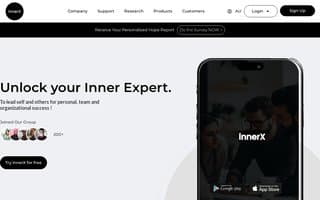 Screenshot of innerx.ai