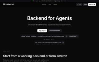 Thumbnail of instancez.ai