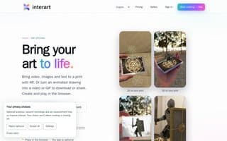 Thumbnail of interart.ai