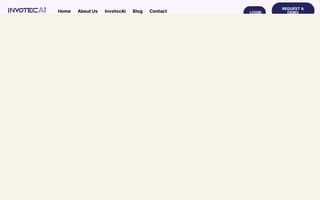 Screenshot of invotec.ai
