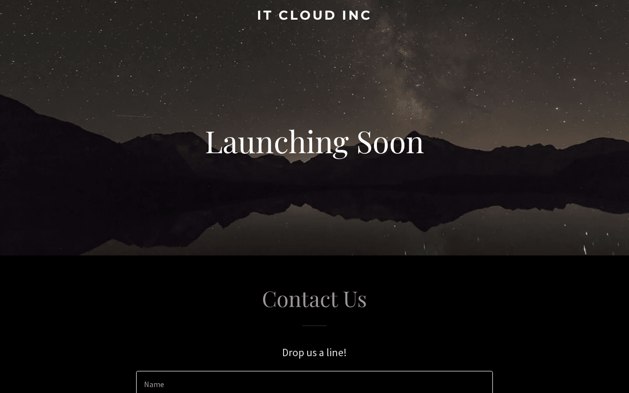 Screenshot of itcloudinc.ai