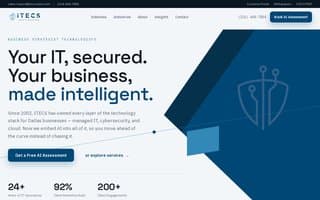 Screenshot of itecs.ai