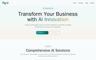 Screenshot of itry.ai