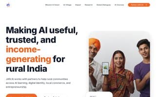 Screenshot of janai.ai