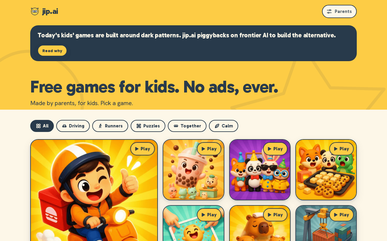Screenshot of jip.ai