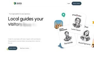 Screenshot of joaia.ai