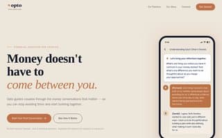 Screenshot of joinopto.ai