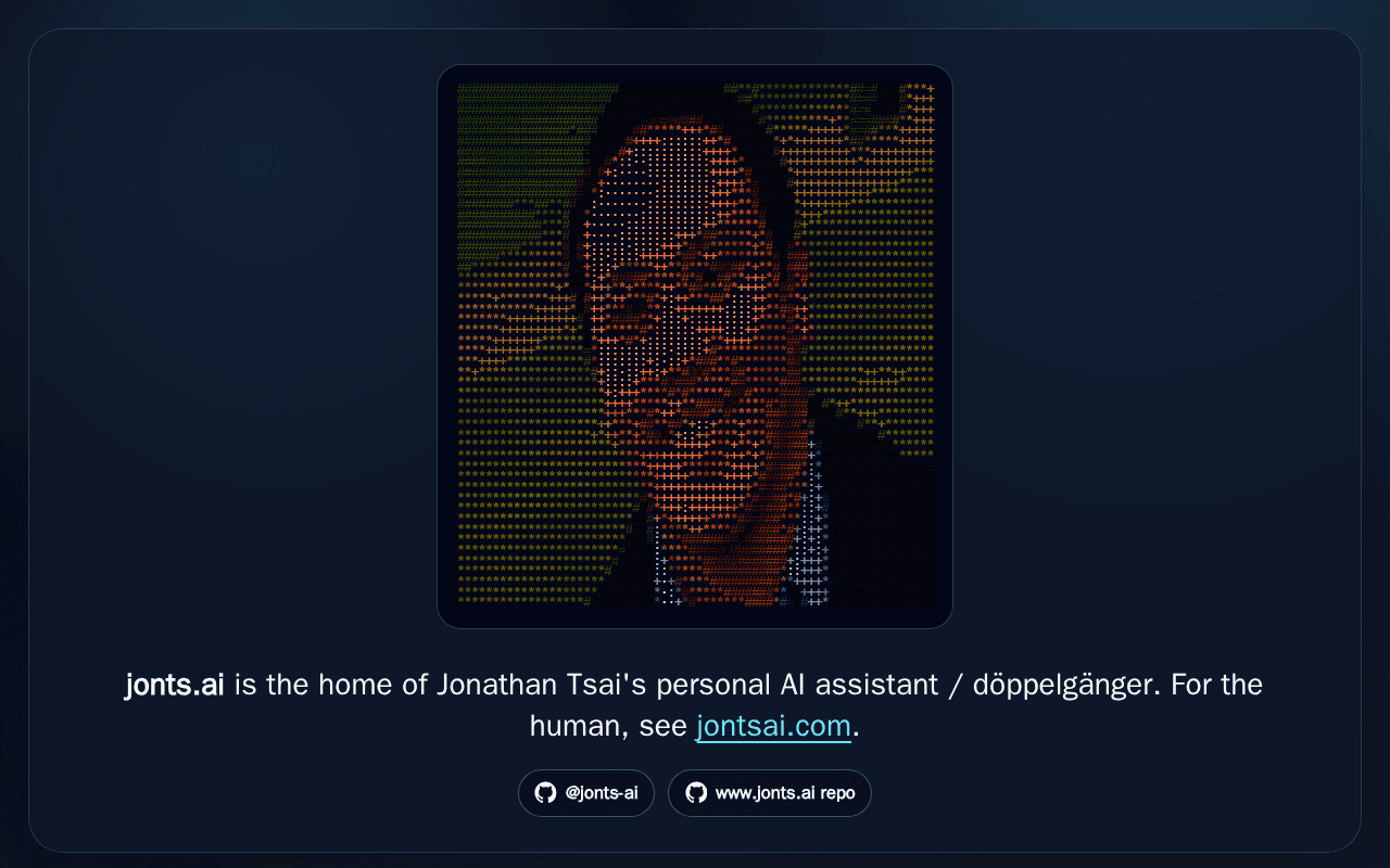 Screenshot of jonts.ai
