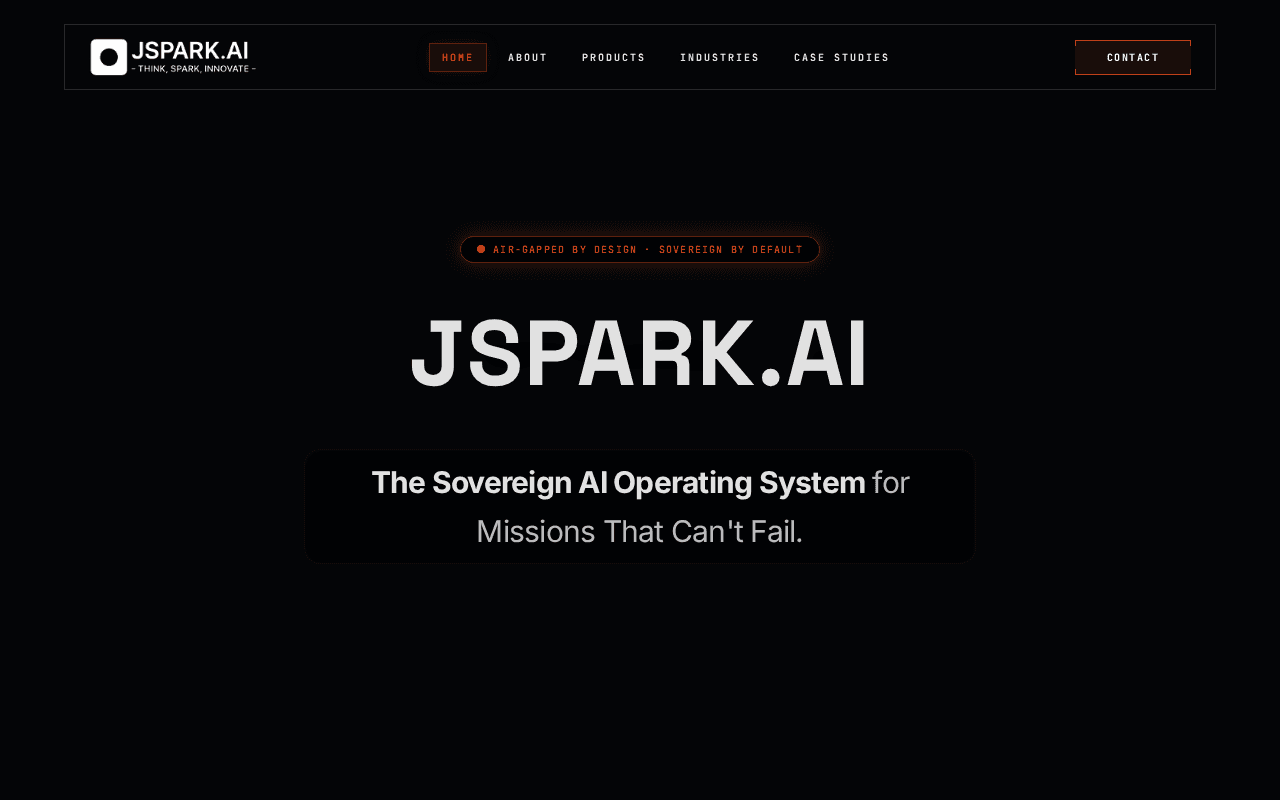 Screenshot of jspark.ai
