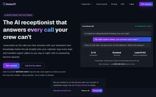 Screenshot of junes.ai