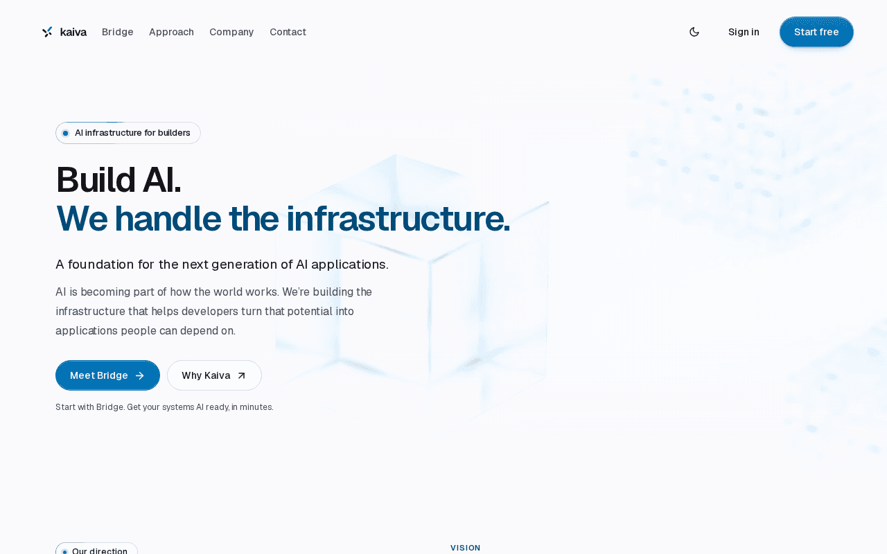 Screenshot of kaiv.ai