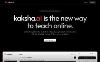 Screenshot of kaksha.ai