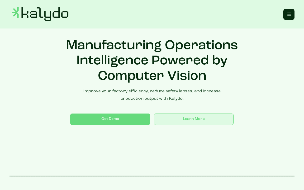 Screenshot of kalydo.ai