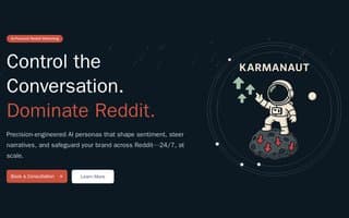 Screenshot of karmanaut.ai
