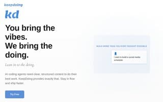 Thumbnail of keepdoing.ai
