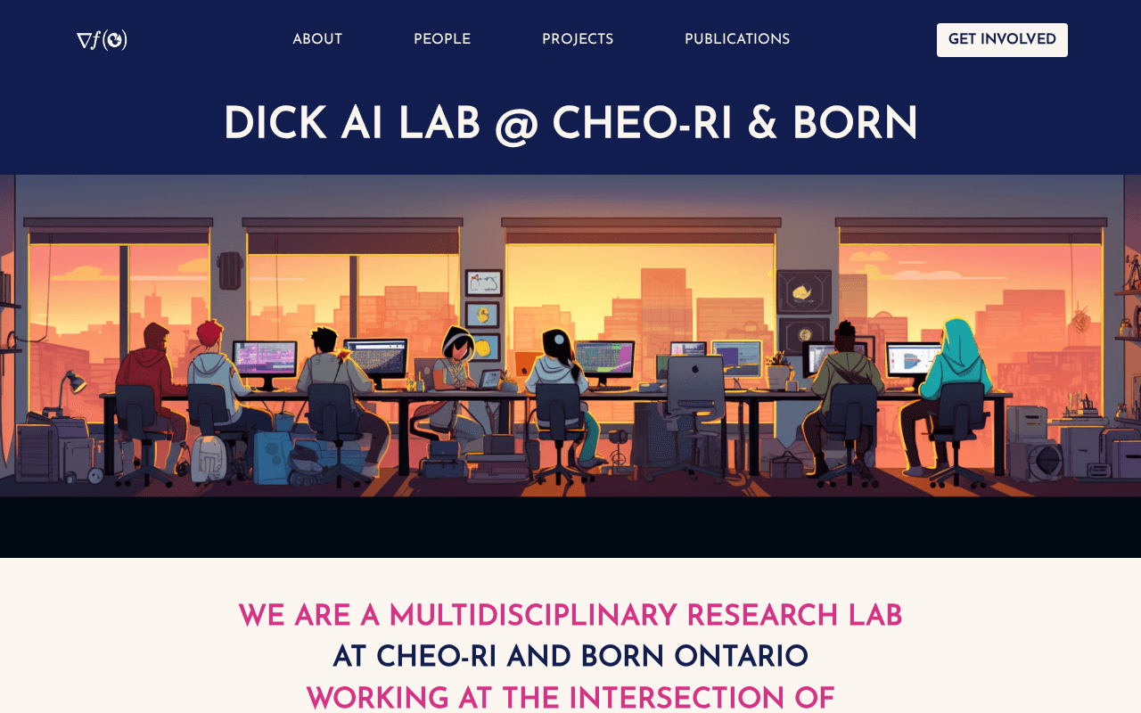 Screenshot of kevindick.ai