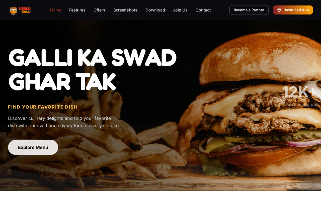Screenshot of khaugalli.ai