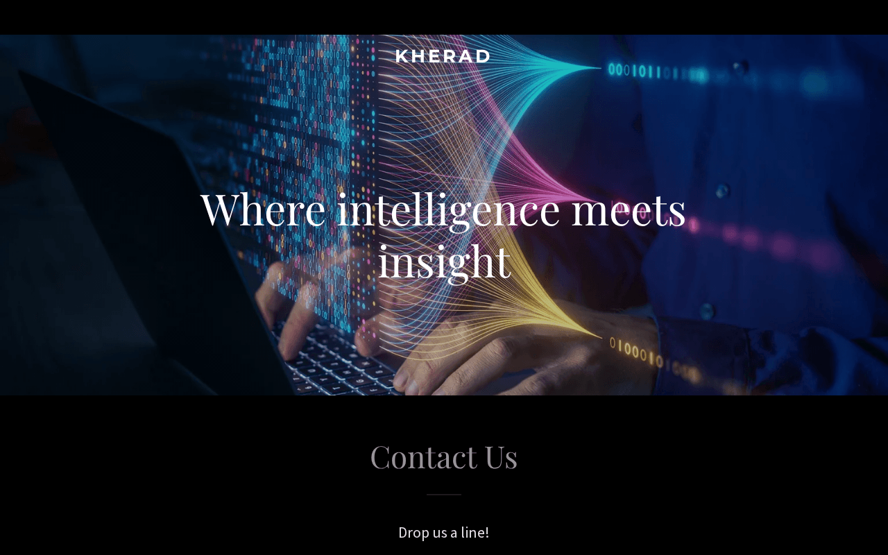 Screenshot of kherad.ai