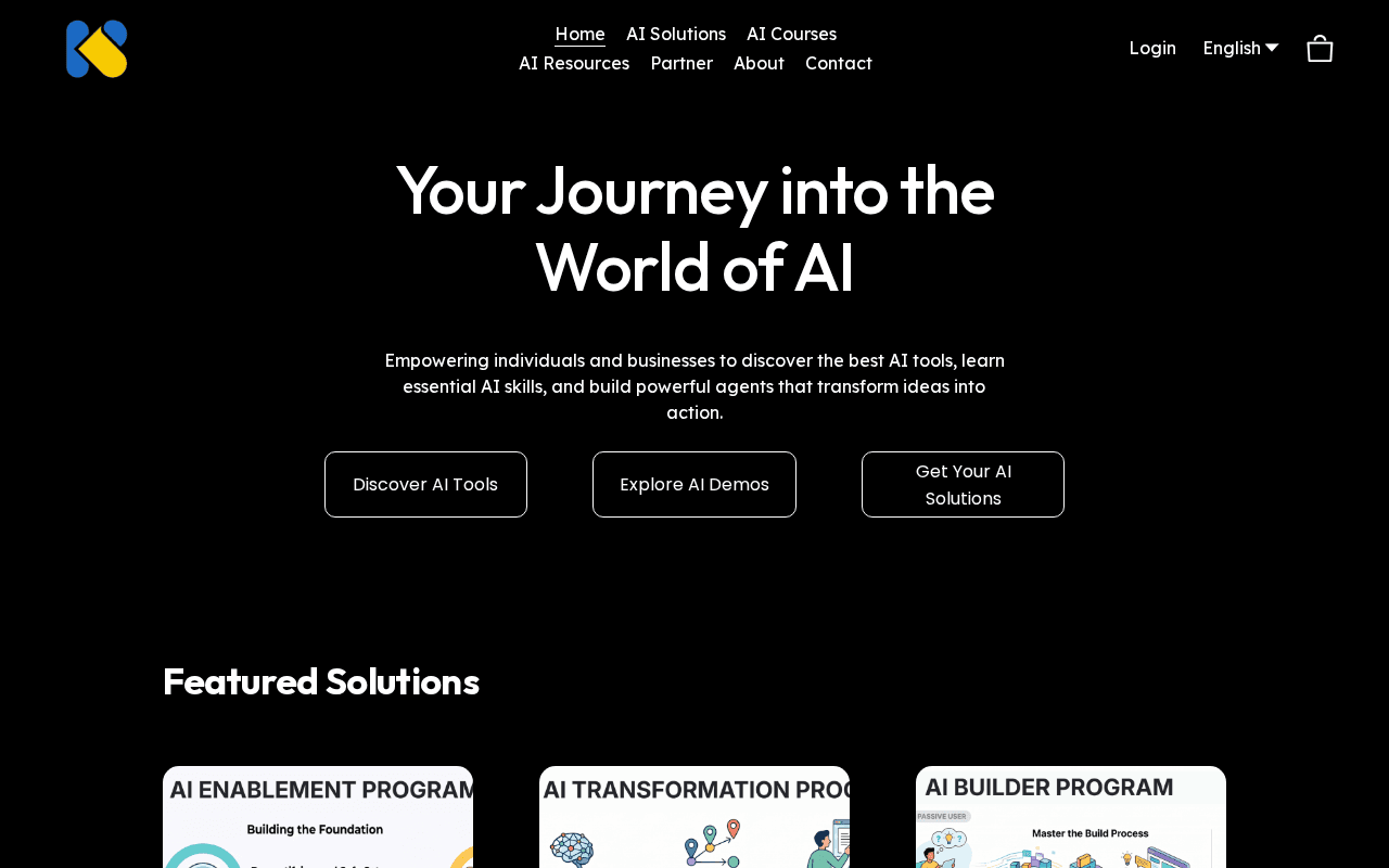 Screenshot of khia.ai