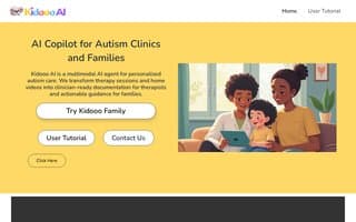 Screenshot of kidooo.ai