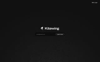 Screenshot of kitewing.ai