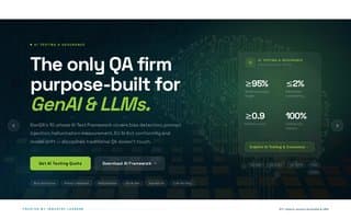 Screenshot of kiwiqa.ai
